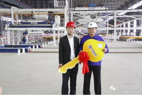 熱烈祝賀天意機(jī)械與龍星科技PC構(gòu)件生產(chǎn)線順利交接！